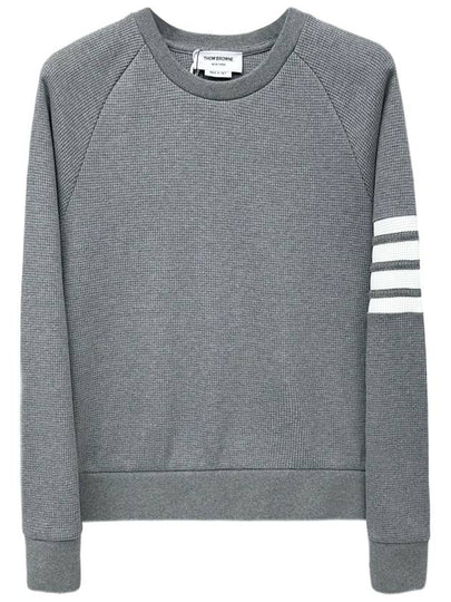 4 Bar Stripe Sweatshirt Grey - THOM BROWNE - BALAAN 2