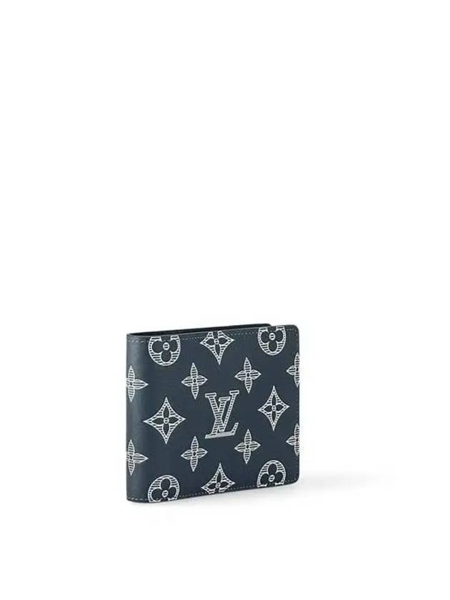 Multiple G65 Half Wallet Navy - LOUIS VUITTON - BALAAN 3