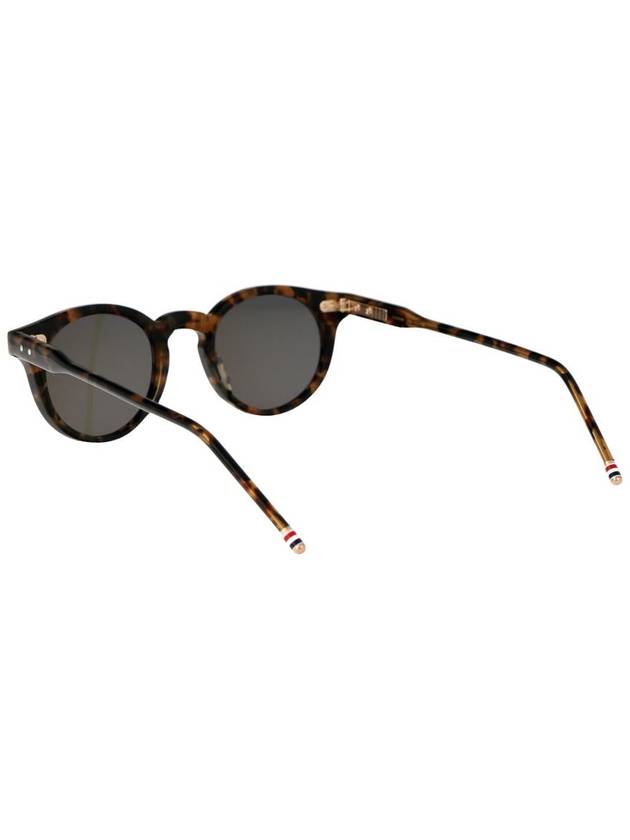 Eyewear Tortoiseshell Round Frame Sunglasses UES404AG0002 - THOM BROWNE - BALAAN 5