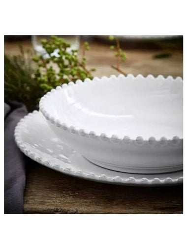 COSTA NOVA White Pearl 23cm Pasta Plate - COSTARELLOS - BALAAN 1