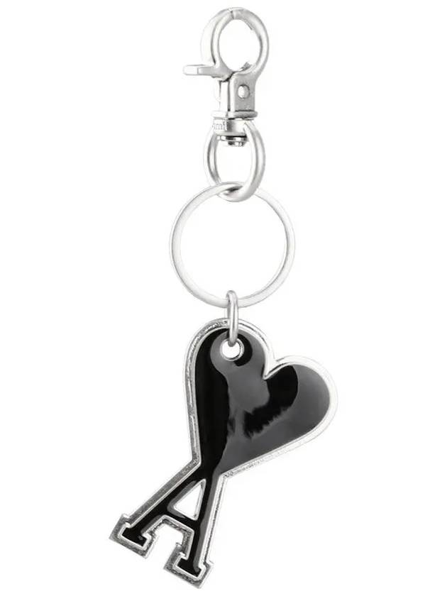 Heart Logo Keyholder Black - AMI - BALAAN 3