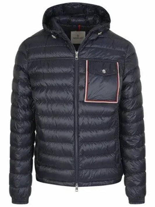 Men's LIHOU Patch Hood Padded Navy - MONCLER - BALAAN 2