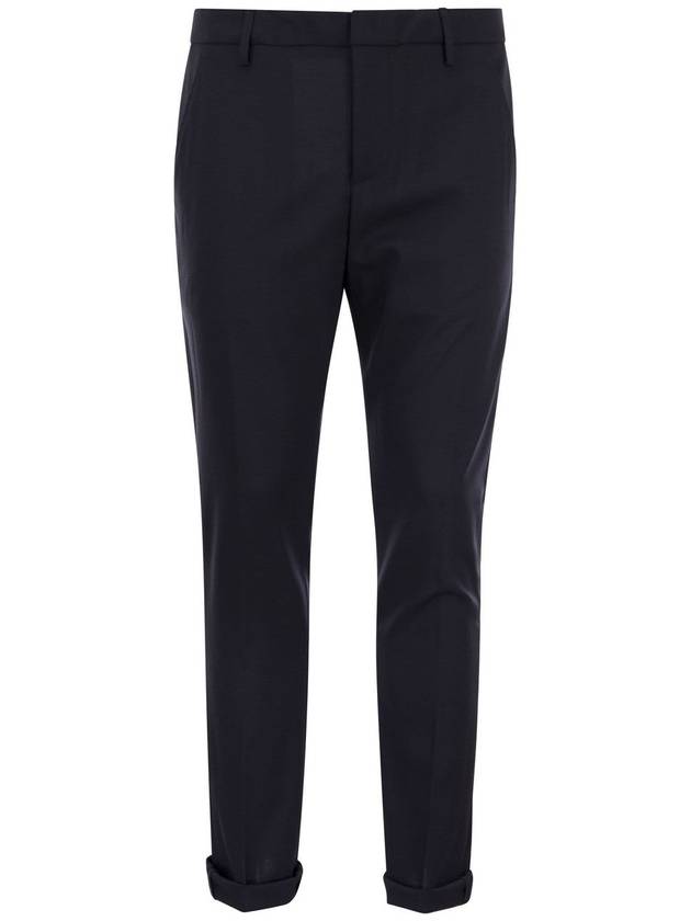 Pants UP235TS0009U XXX890 black - DONDUP - BALAAN 2