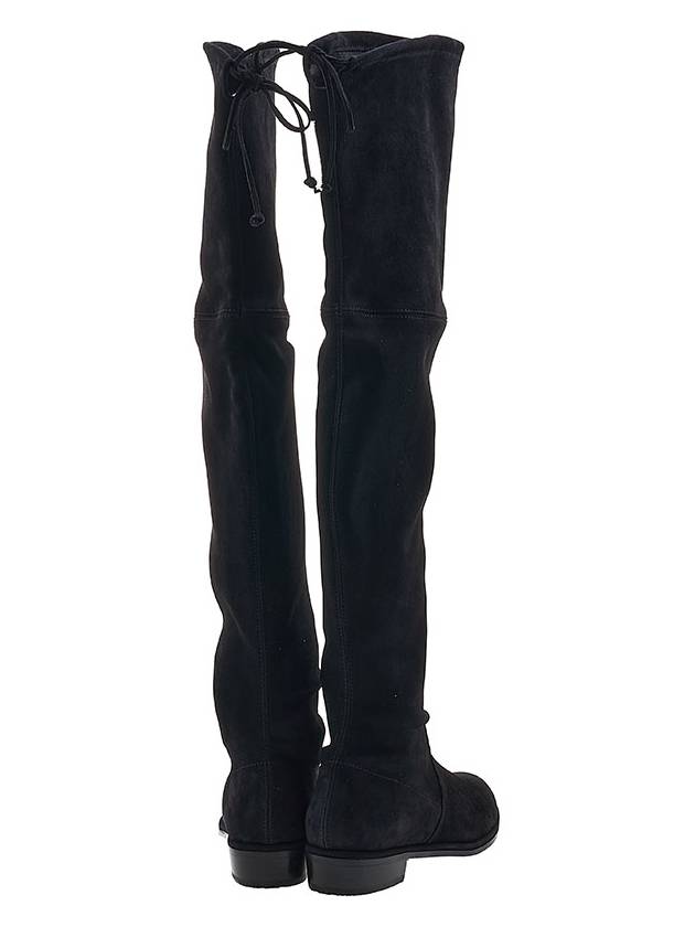 Lowland suede high boots LOWLANDSUEDESTR BLK - STUART WEITZMAN - BALAAN 4