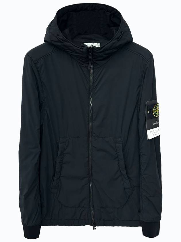 Comfort Tech Composite Polartec Hooded Jacket Black - STONE ISLAND - BALAAN 2