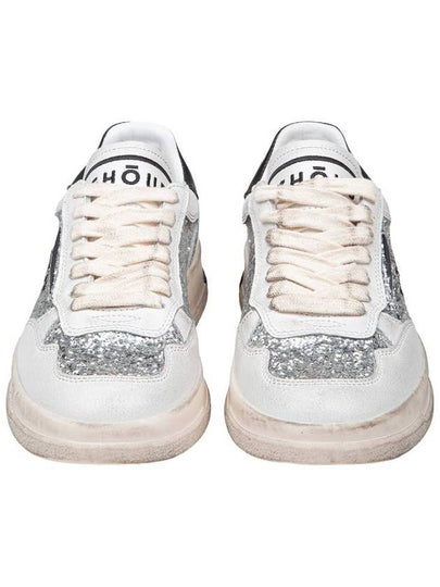 Ghōud Sneakers In Soft Treated Leather With Glitter Detail - GHOUD - BALAAN 2