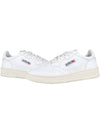 Medalist Leather Low Top Sneakers White - AUTRY - BALAAN 2