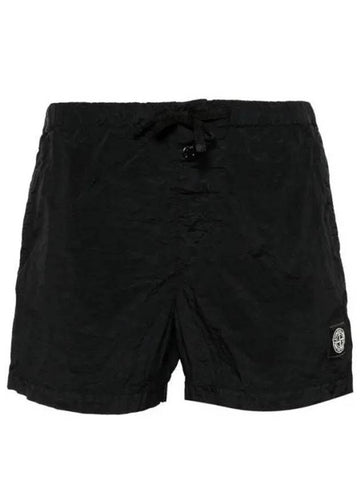 24SS 8015B0643 Logo Nylon Metal Swim Shorts 1004449 - STONE ISLAND - BALAAN 1