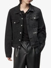 Half And Half Denim Jacket Black - MAISON MARGIELA - BALAAN 2