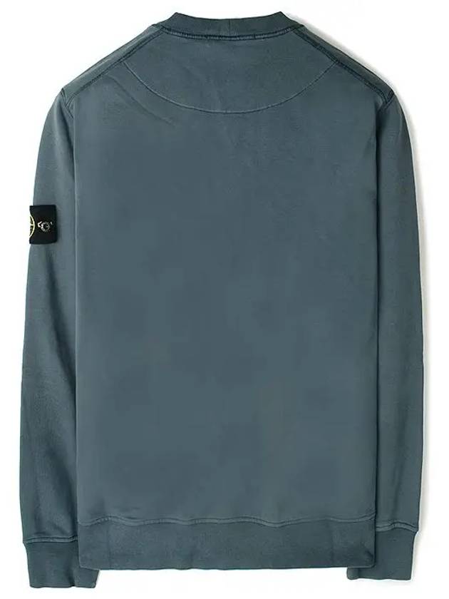 Compass Patch Crew Neck Sweatshirt Grey - STONE ISLAND - BALAAN 3