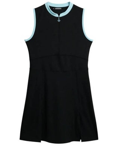 Ebony Golf Sleeveless Short Dress Black - J.LINDEBERG - BALAAN 1