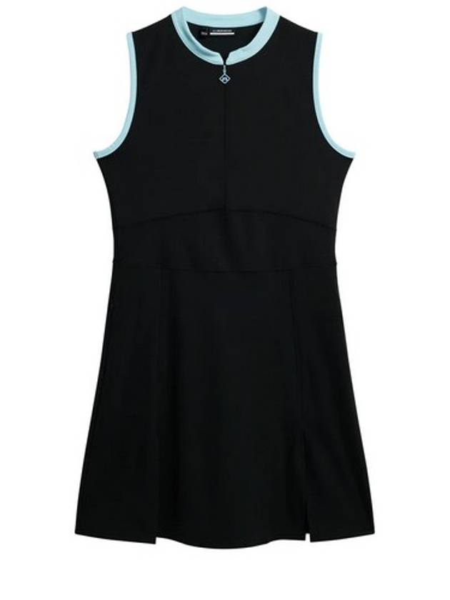 Ebony Golf Sleeveless Short Dress Black - J.LINDEBERG - BALAAN 2