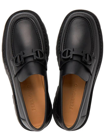 Ferragamo Men's Loafer FLORIAN NERO 0762676 Foot EEE - SALVATORE FERRAGAMO - BALAAN 2