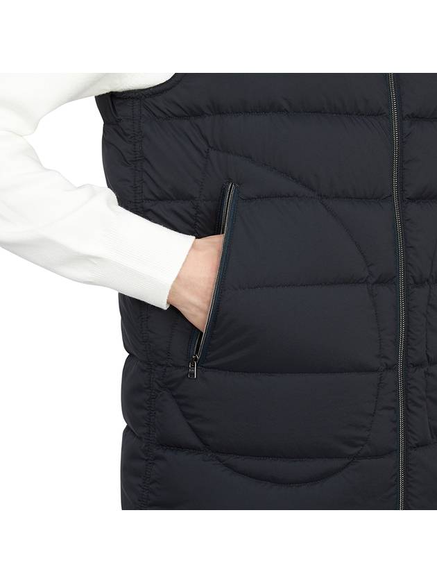 Down Padded Vest Navy - HERNO - BALAAN 11