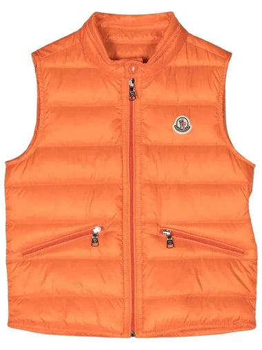 Kids Logo Patch Padded Vest 1A001 00 53334 310 - MONCLER - BALAAN 1