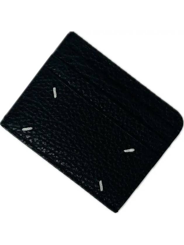 Stitch Card Wallet Black - MAISON MARGIELA - BALAAN 4