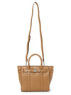 Silky Calf Mini Zipped Bayswater Tote Bag Teak - MULBERRY - BALAAN 8