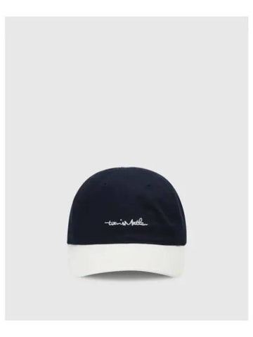 TRAVISMATHEW Unisex Color Block Matthew Cap Navy - TRAVIS SCOTT - BALAAN 1