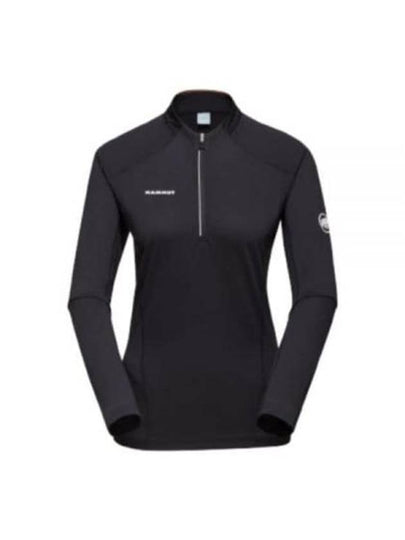 Aenergy FL ​​Half Zip-up Long Sleeve T-shirt Black - MAMMUT - BALAAN 2