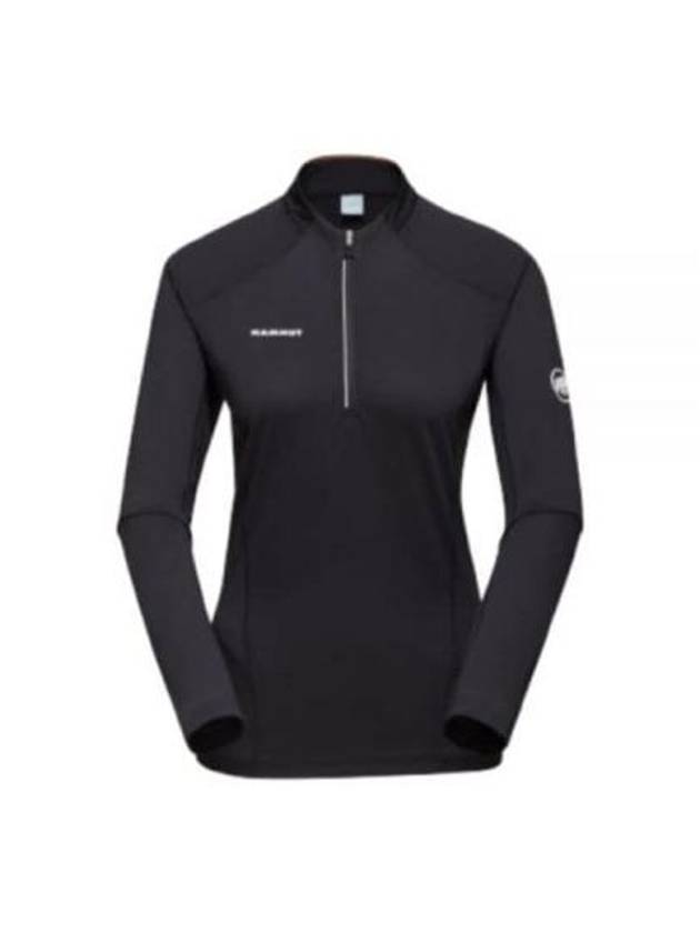 Aenergy FL Half Zip-up Long Sleeve T-shirt Black - MAMMUT - BALAAN 2