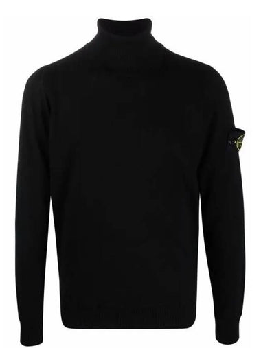 7515527C4 Wappen Wool Turtleneck - STONE ISLAND - BALAAN 1