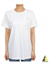 Aby Logo Short Sleeve T-Shirt White - ISABEL MARANT - BALAAN 2