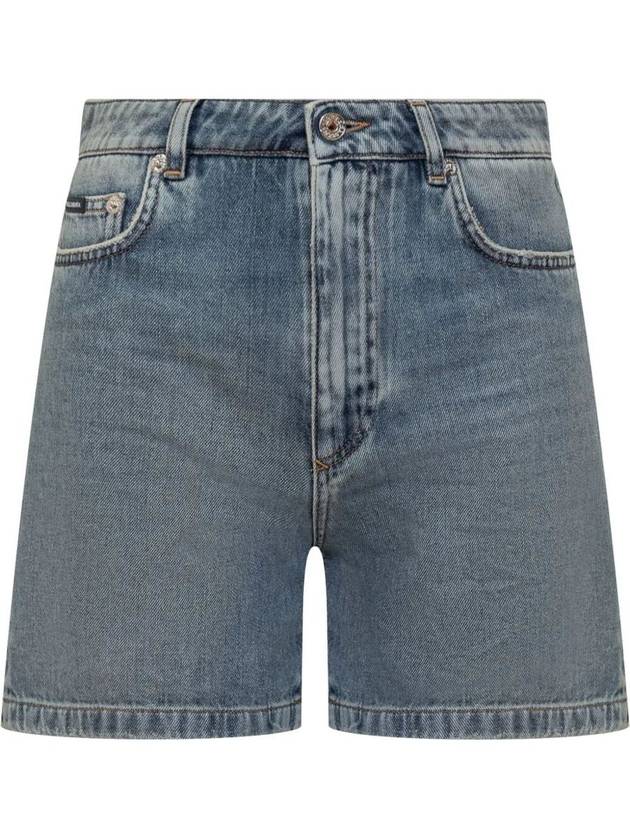 Dolce & Gabbana Thigh-Length Denim Shorts Clothing - DOLCE&GABBANA - BALAAN 1