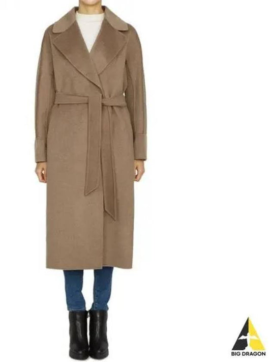 Zurigo Wool Cashmere Single Coat Brown - MAX MARA - BALAAN 2
