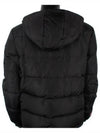 Men's Black Gray DoubleSided Hooded Padding SGH354 Q04 F0002 - PRADA - BALAAN 4