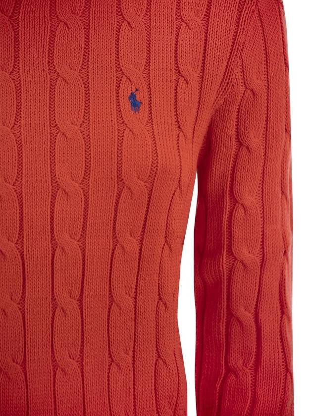 Sweater 211891640 016 Red - POLO RALPH LAUREN - BALAAN 5