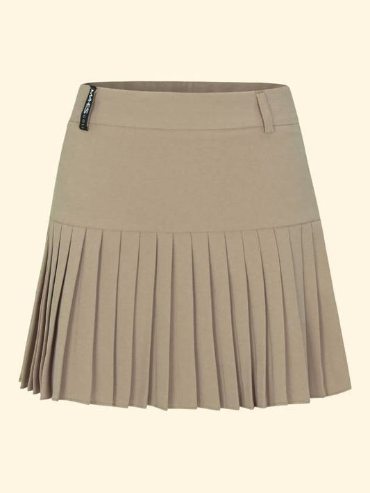 Skirt Shorts Orange Label A-line Pleated Skirt GKW9246 - MAHES - BALAAN 1