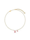 LV Iconic Enamel Necklace Gold - LOUIS VUITTON - BALAAN 2