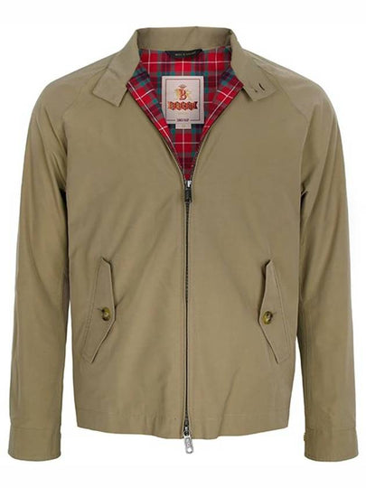 Men's G4 Classic Harrington Zip-Up Jacket Tan - BARACUTA - BALAAN 2