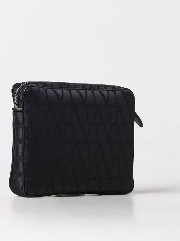 Toilet Econograph Clutch Bag Black - VALENTINO - BALAAN 3