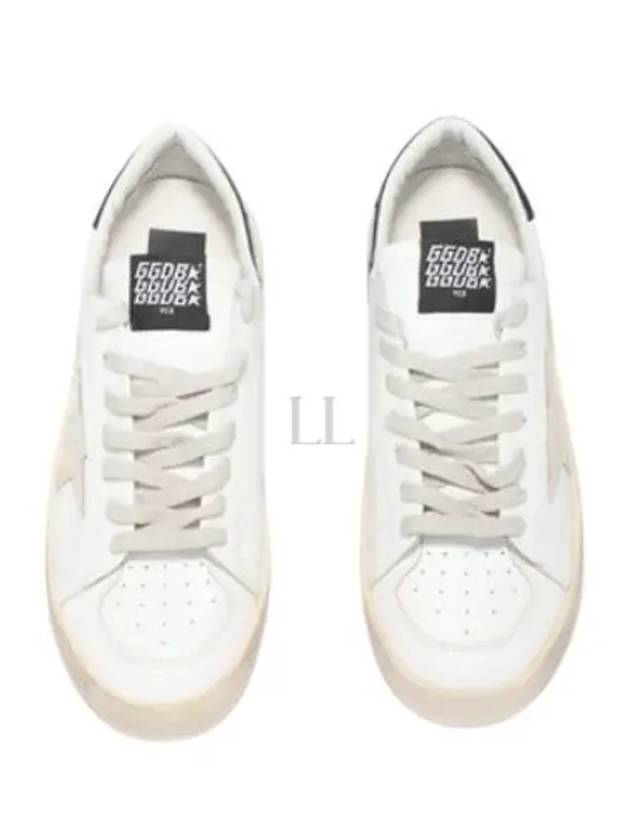 Stardan Black Tab Low Top Sneakers White - GOLDEN GOOSE - BALAAN 2