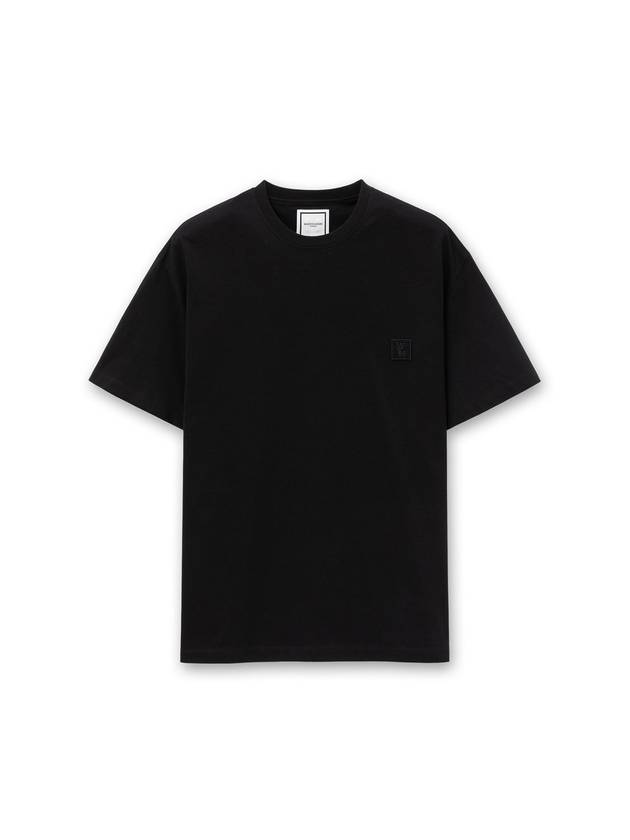 Luminous Jellyfish Back Logo Short Sleeve T-Shirt Black - WOOYOUNGMI - BALAAN 1