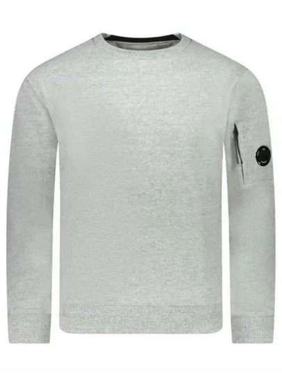 Diagonal Raised Fleece Lens Sweatshirt Grey - CP COMPANY - BALAAN 2