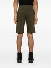 Light Fleece Utility Shorts Green - CP COMPANY - BALAAN 3