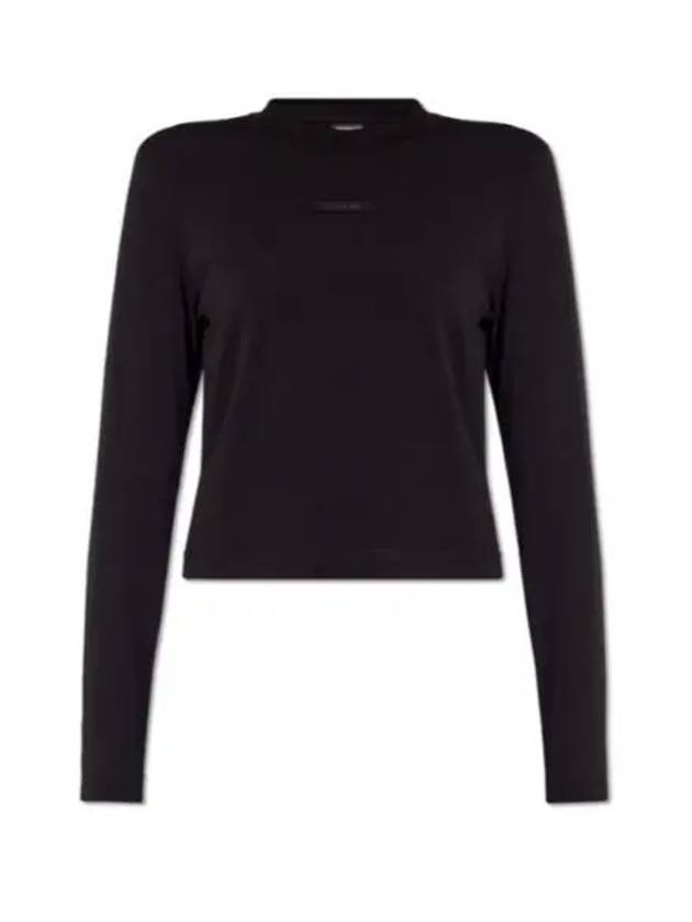 Le Gros Grain Manches Long Sleeve T-Shirt Black - JACQUEMUS - BALAAN 2