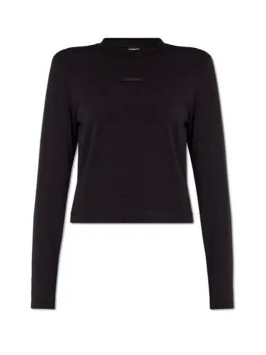 Le Gros Grain Manches Long Sleeve T-Shirt Black - JACQUEMUS - BALAAN 2