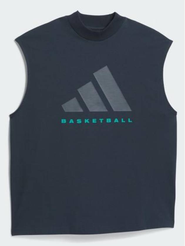 Basketball Sleeveless Navy - ADIDAS - BALAAN 2