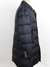 Diagonal armband gold padding coat navy 4 105 - THOM BROWNE - BALAAN 5