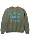 Helinox sweatshirt leaf green - IAB STUDIO - BALAAN 1