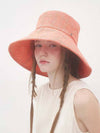 Kelly Wide Hat Poppy Red - BROWN HAT - BALAAN 2