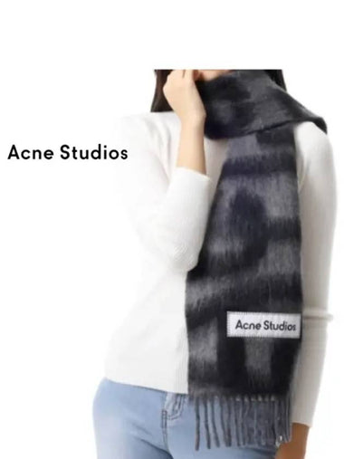 Wool Alpaca Scarf CA0342 ALK - ACNE STUDIOS - BALAAN 1