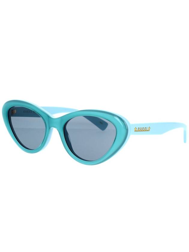 Cat Eye Acetate Sunglasses Blue - GUCCI - BALAAN 3