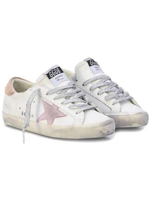 Superstar Low Top Sneakers White Pink - GOLDEN GOOSE - BALAAN 3