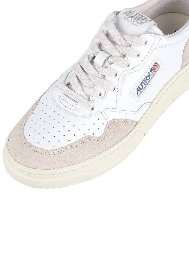 Medalist Suede Low Top Sneakers White - AUTRY - BALAAN 8