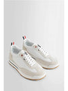 Thom Women Browne Nylon Tech Runner Low Top Sneakers Grey White - THOM BROWNE - BALAAN 7