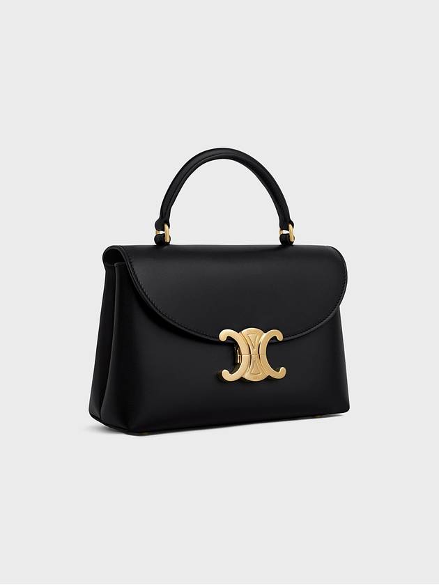 Teen Nino Shiny Calfskin Tote Bag Black - CELINE - BALAAN 3